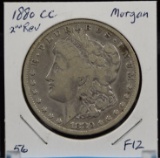 1880-CC Morgan Dollar F Plus