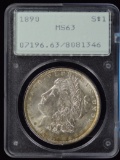 1890 Morgan Dollar PCGS MS-63 OGS