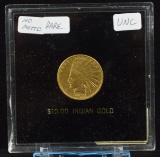 1908-D $10 Gold Indian No Motto UNC