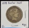 1898 Barber Half Dollar F