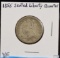 1856 Seated Liberty Quarter VF