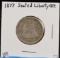 1877 Seated Liberty Quarter VF