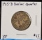 1915-D Barber Quarter VF