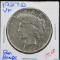 1927-D Peace Dollar EF