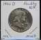 1961-D Franklin Half Dollar MS63