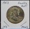 1963 Franklin Half Dollar MS65