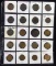 Canadian 20 Different Large Cents 1859-1920
