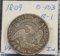 1809 Bust Half Dollar VF35