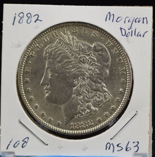 1882 Morgan Dollar MS63