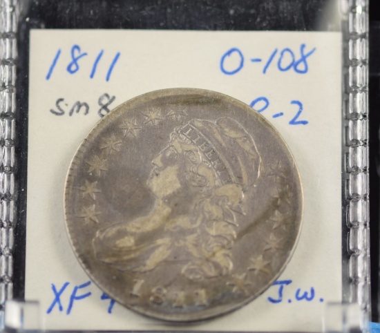 1811 Bust Half Dollar Original XF
