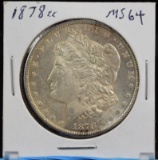 1878-CC Morgan Dollar MS64