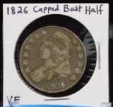 1826 Capped Bust Half Dollar VF