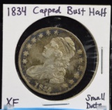 1834 Capped Bust Half Dollar XF Small Date