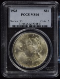 1923 Peace Dollar PCGS MS-66