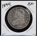 1834 Bust Half Dollar XF