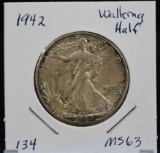 1942 Walking Half Dollar MS63