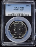 1964 Kennedy Half Dollar PCGS PR-65 Accented Hair