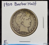1900 Barber Half Dollar F