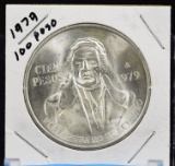 1979 Mexico 100 Peso BU