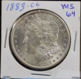 1883-CC Morgan Dollar MS64