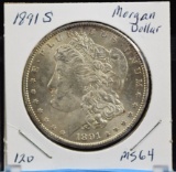 1891-S Morgan Dollar MS64