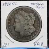 1892-CC Morgan Dollar  VG8