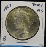 1923 Peace Dollar MS B