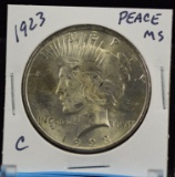 1923 Peace Dollar MS C