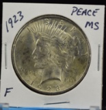 1923 Peace Dollar MS F