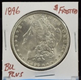 1896 Morgan Dollar Frosted BU Plus