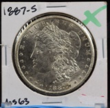 1887-S Morgan Dollar MS63
