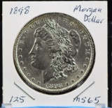 1898 Morgan Dollar MS65
