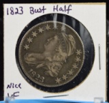 1823 Bust Half Dollar NICE VF