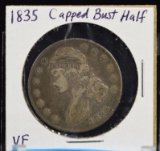 1835 Capped Bust Half Dollar VF
