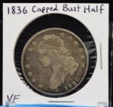 1836 Capped Bust Half Dollar VF