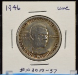 1946 Booker T Washington Commen Half Dollar UNC