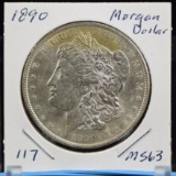 1890 Morgan Dollar MS63