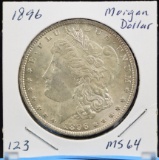 1896 Morgan Dollar MS64