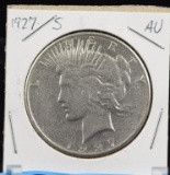 1927-S Peace Dollar AU