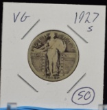 1927-S Standing Liberty Quarter VG