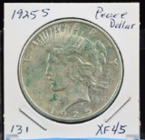 1925-S Peace Dollar XF45