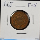 1865 Two Cent Fine 15