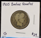 1905 Barber Quarter G