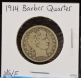 1914 Barber Quarter VG/F