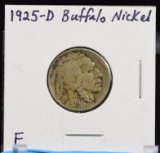 1925-D Buffalo Nickel F