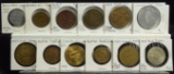 12 Assorted Gas Station Token & Many Moreâ€¦â€¦