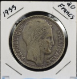 1933 France 20 Fr