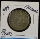 1944 50 Cents Filipinas