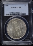 1901 Morgan Dollar PCGS AU-58