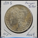 1881-S Morgan Dollar MS64
